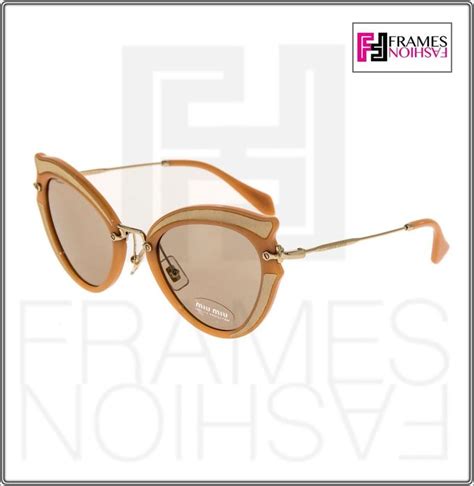 miu miu noir mu05ss butterfly gold silk women sunglasses 05s|MIU MIU NOIR 05S SILK MU05SS Butterfly Antique Gold Opal .